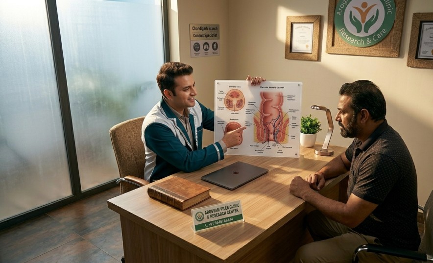 Doctors for Piles Treatment in Chandigarh