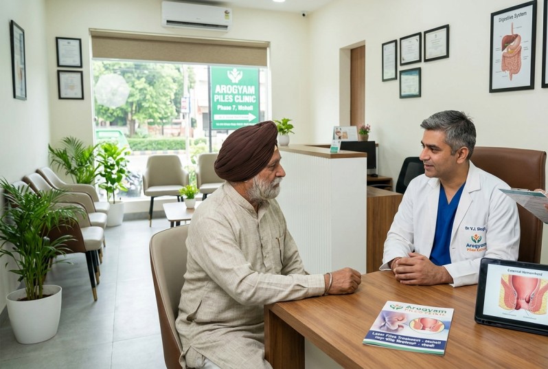 Doctors for Piles Treatment in Mohali